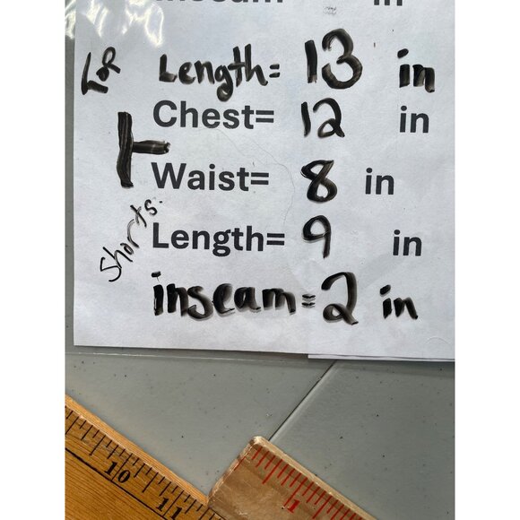 Vintage Sunshine Baby 3 Piece Gingham Outfit 6-9M Red Floral Embroidery NEW - Picture 5 of 8